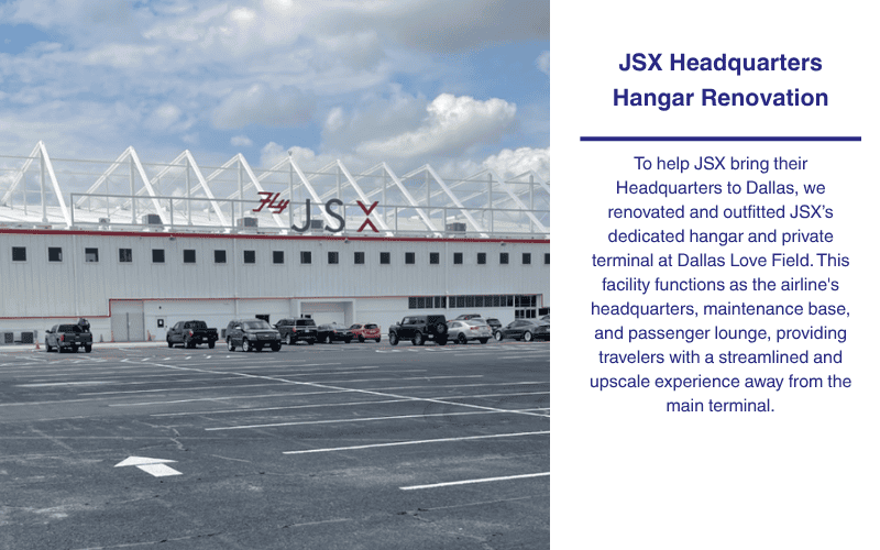 JSX Hangar Renovation